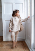 Reversible Teddy Body Warmer - Stone