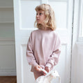 Cotton Sweatshirt - Dusky Pink
